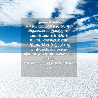 Picture 04 - லூக்கா 18:3 TAMIRV - அந்தப் - Bible Verse Picture