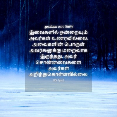 Picture 04 - லூக்கா 18:34 TAMIRV - இவைகளில் - Bible Verse Picture