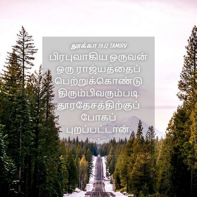 Picture 04 - லூக்கா 19:12 TAMIRV - பிரபுவாகிய ஒருவன் - Bible Verse Picture