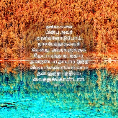 Picture 04 - லூக்கா 2:51 TAMIRV - பின்பு அவர் - Bible Verse Picture