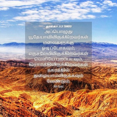 Picture 04 - லூக்கா 21:21 TAMIRV - அப்பொழுது - Bible Verse Picture