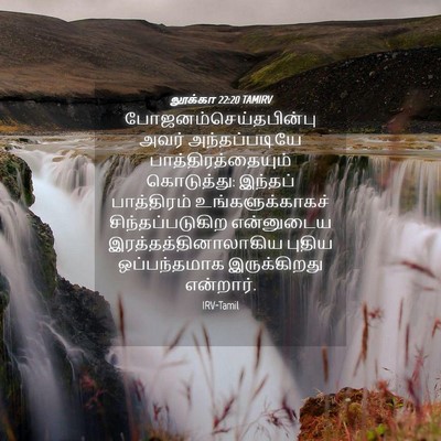 Picture 04 - லூக்கா 22:20 TAMIRV -  - Bible Verse Picture