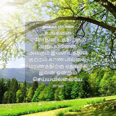 Picture 04 - லூக்கா 23:15 TAMIRV - உங்களை - Bible Verse Picture