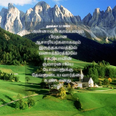 Picture 04 - லூக்கா 3:2 TAMIRV - அன்னாவும் - Bible Verse Picture
