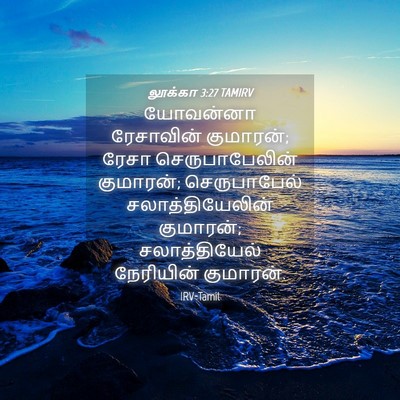 Picture 04 - லூக்கா 3:27 TAMIRV - யோவன்னா ரேசாவின் - Bible Verse Picture