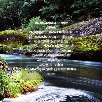 Picture 04 - லேவியராகமம் 14:14 TAMIRV - அந்த - Bible Verse Picture