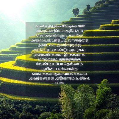 Picture 04 - வெளிப்படுத்தின விசேஷம் 11:6 TAMIRV - அவர்கள் - Bible Verse Picture