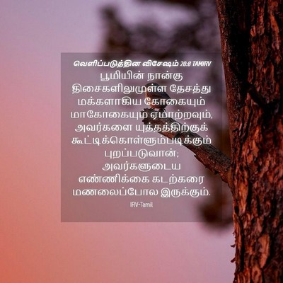 Picture 04 - வெளிப்படுத்தின விசேஷம் 20:8 TAMIRV - பூமியின் நான்கு - Bible Verse Picture