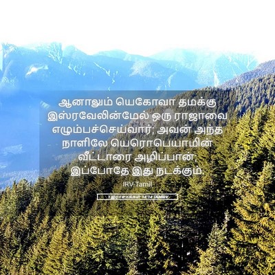 Picture 05 - 1 இராஜாக்கள் 14:14 TAMIRV - ஆனாலும் யெகோவா - Bible Verse Picture