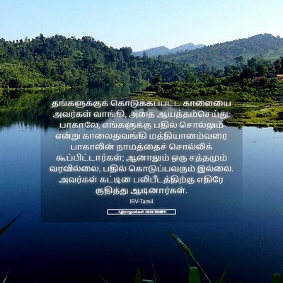 Picture 05 - 1 இராஜாக்கள் 18:26 TAMIRV - தங்களுக்குக் - Bible Verse Picture