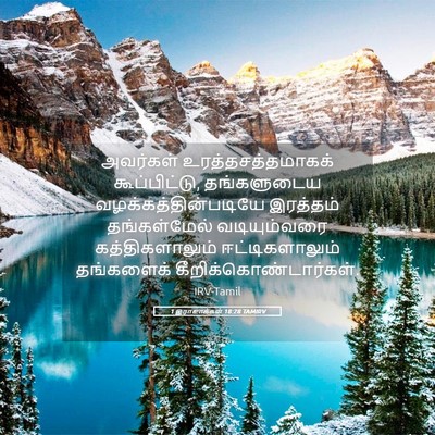 Picture 05 - 1 இராஜாக்கள் 18:28 TAMIRV - அவர்கள் - Bible Verse Picture