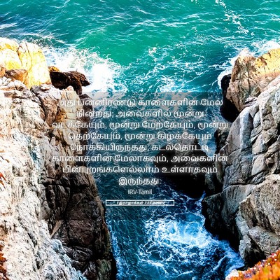 Picture 05 - 1 இராஜாக்கள் 7:25 TAMIRV - அது பன்னிரண்டு - Bible Verse Picture