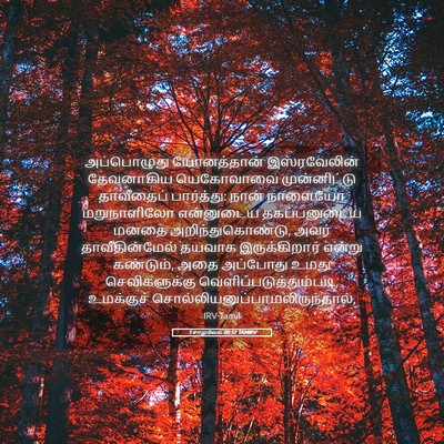 Picture 05 - 1 சாமுவேல் 20:12 TAMIRV - அப்பொழுது - Bible Verse Picture