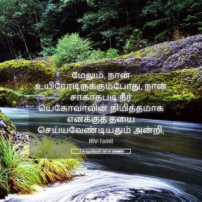 Picture 05 - 1 சாமுவேல் 20:14 TAMIRV - மேலும், நான் - Bible Verse Picture