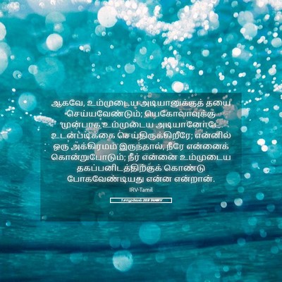 Picture 05 - 1 சாமுவேல் 20:8 TAMIRV - ஆகவே, உம்முடைய - Bible Verse Picture