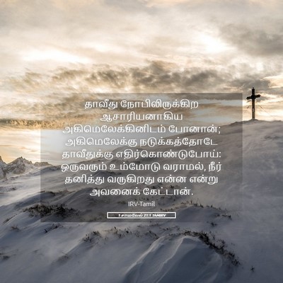 Picture 05 - 1 சாமுவேல் 21:1 TAMIRV - தாவீது - Bible Verse Picture