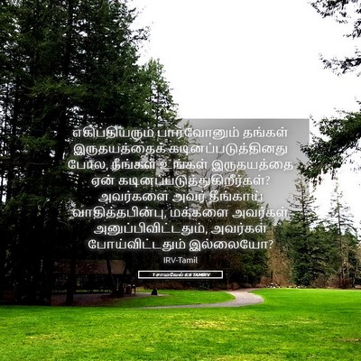 Picture 05 - 1 சாமுவேல் 6:6 TAMIRV - எகிப்தியரும் - Bible Verse Picture