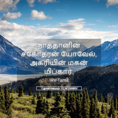 Picture 05 - 1 நாளாகமம் 11:38 TAMIRV - நாத்தானின் - Bible Verse Picture