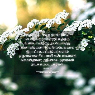 Picture 05 - 1 நாளாகமம் 20:4 TAMIRV - அதற்குப்பின்பு - Bible Verse Picture