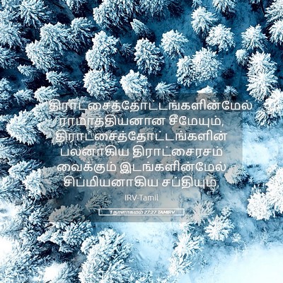 Picture 05 - 1 நாளாகமம் 27:27 TAMIRV -  - Bible Verse Picture