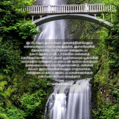 Picture 05 - 1 நாளாகமம் 28:4 TAMIRV - இப்போதும் - Bible Verse Picture