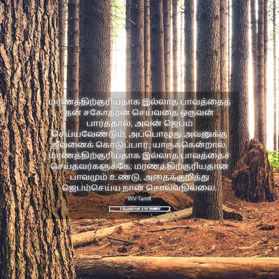 Picture 05 - 1 யோவான் 5:16 TAMIRV -  - Bible Verse Picture
