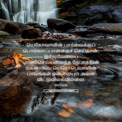 Picture 05 - 2 இராஜாக்கள் 14:24 TAMIRV - யெகோவாவின் - Bible Verse Picture