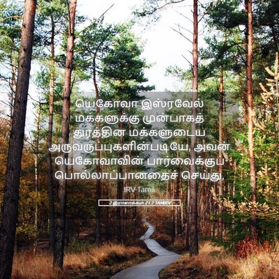 Picture 05 - 2 இராஜாக்கள் 21:2 TAMIRV - யெகோவா இஸ்ரவேல் - Bible Verse Picture