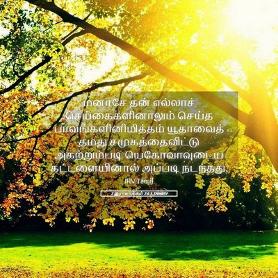 Picture 05 - 2 இராஜாக்கள் 24:3 TAMIRV - மனாசே தன் எல்லாச் - Bible Verse Picture