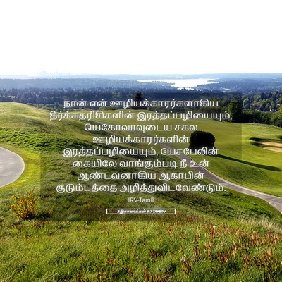 Picture 05 - 2 இராஜாக்கள் 9:7 TAMIRV - நான் என் - Bible Verse Picture