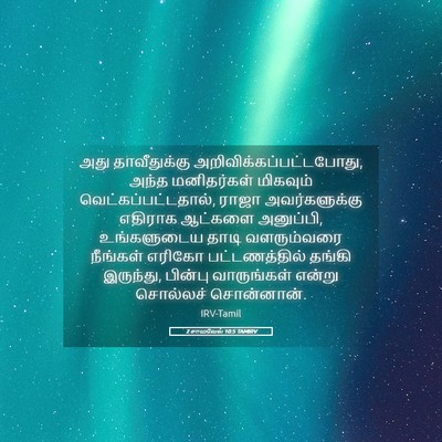 Picture 05 - 2 சாமுவேல் 10:5 TAMIRV - அது தாவீதுக்கு - Bible Verse Picture