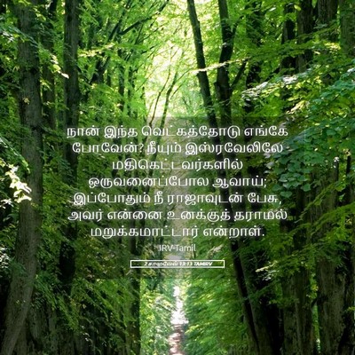 Picture 05 - 2 சாமுவேல் 13:13 TAMIRV - நான் இந்த - Bible Verse Picture
