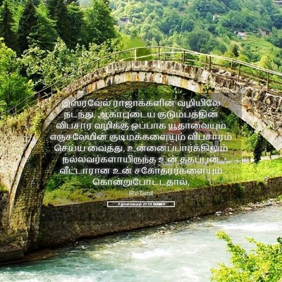 Picture 05 - 2 நாளாகமம் 21:13 TAMIRV - இஸ்ரவேல் - Bible Verse Picture