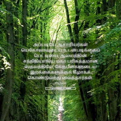 Picture 05 - 2 நாளாகமம் 5:7 TAMIRV - அப்படியே - Bible Verse Picture