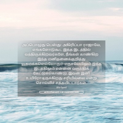 Picture 05 - அப்போஸ்தலருடைய நடபடிகள் 25:24 TAMIRV - அப்பொழுது பெஸ்து: - Bible Verse Picture