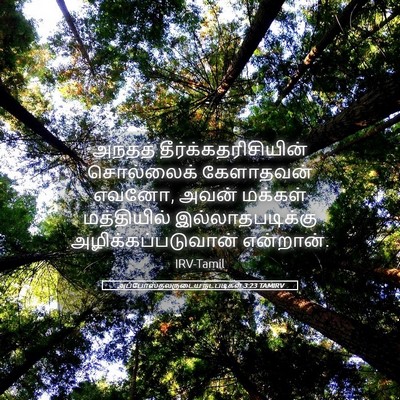 Picture 05 - அப்போஸ்தலருடைய நடபடிகள் 3:23 TAMIRV - அந்தத் - Bible Verse Picture