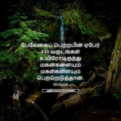 Picture 05 - ஆதியாகமம் 11:17 TAMIRV - பேலேகைப் - Bible Verse Picture