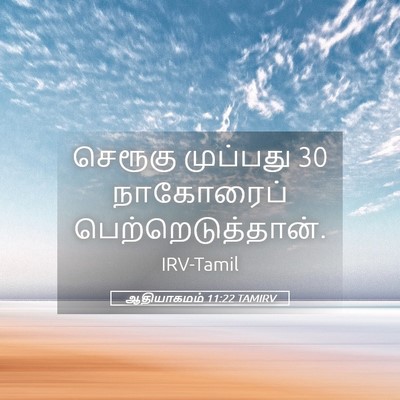 Picture 05 - ஆதியாகமம் 11:22 TAMIRV - செரூகு முப்பது 30 - Bible Verse Picture