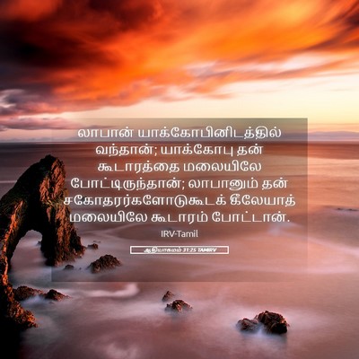 Picture 05 - ஆதியாகமம் 31:25 TAMIRV - லாபான் - Bible Verse Picture