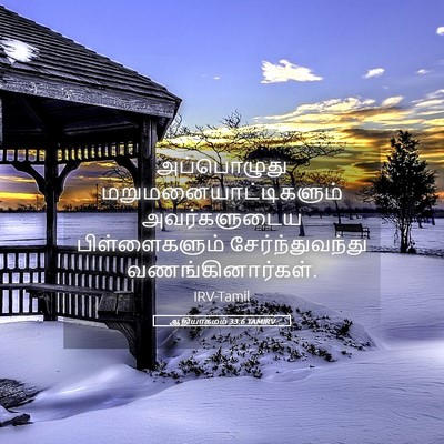 Picture 05 - ஆதியாகமம் 33:6 TAMIRV - அப்பொழுது - Bible Verse Picture
