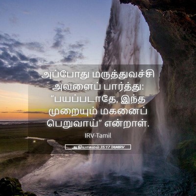 Picture 05 - ஆதியாகமம் 35:17 TAMIRV - அப்போது - Bible Verse Picture