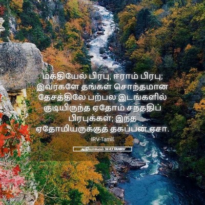 Picture 05 - ஆதியாகமம் 36:43 TAMIRV - மக்தியேல் பிரபு, - Bible Verse Picture