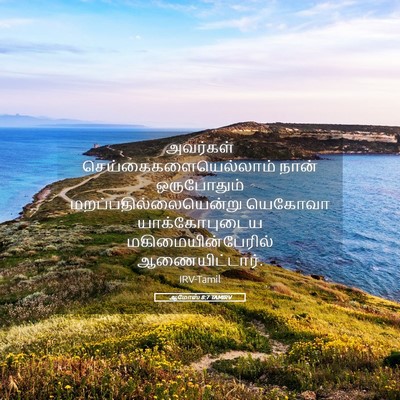Picture 05 - ஆமோஸ் 8:7 TAMIRV - அவர்கள் - Bible Verse Picture