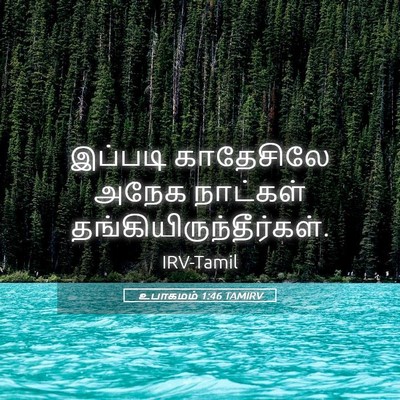 Picture 05 - உபாகமம் 1:46 TAMIRV - இப்படி காதேசிலே - Bible Verse Picture