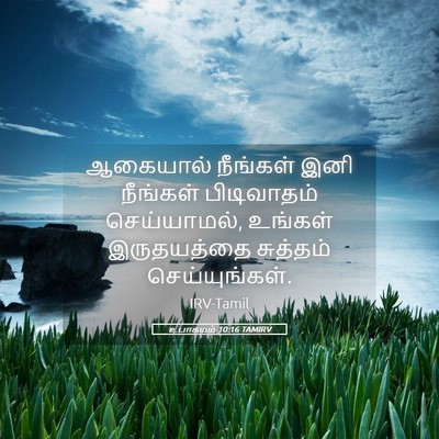 Picture 05 - உபாகமம் 10:16 TAMIRV - ஆகையால் நீங்கள் - Bible Verse Picture