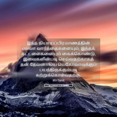 Picture 05 - உபாகமம் 17:19 TAMIRV - இந்த - Bible Verse Picture