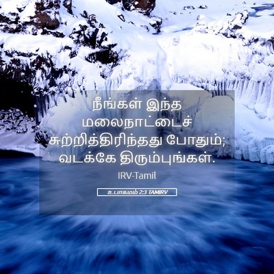 Picture 05 - உபாகமம் 2:3 TAMIRV - நீங்கள் இந்த - Bible Verse Picture