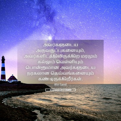 Picture 05 - உபாகமம் 29:17 TAMIRV - அவர்களுடைய - Bible Verse Picture