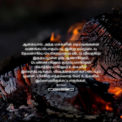 Picture 05 - உபாகமம் 29:18 TAMIRV - ஆகையால், அந்த - Bible Verse Picture