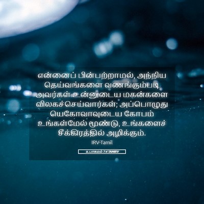 Picture 05 - உபாகமம் 7:4 TAMIRV - என்னைப் - Bible Verse Picture